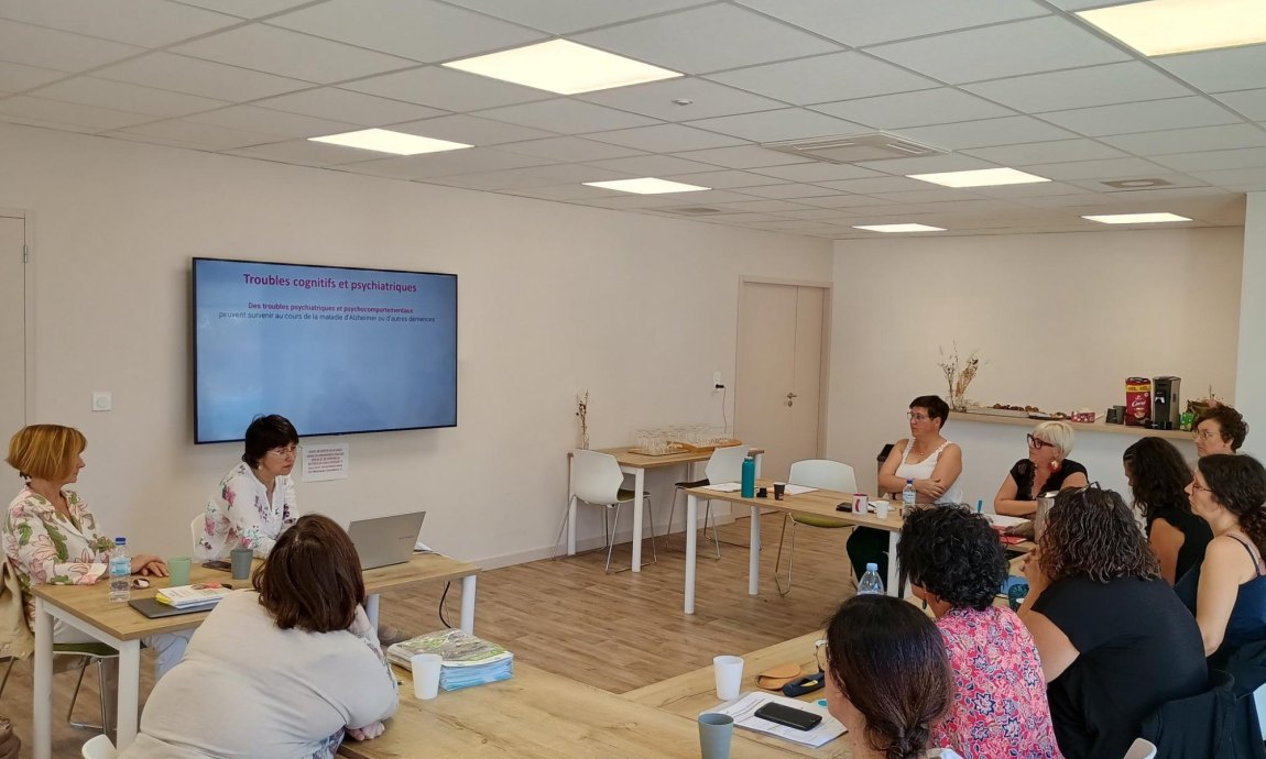 Image lors d'une formation