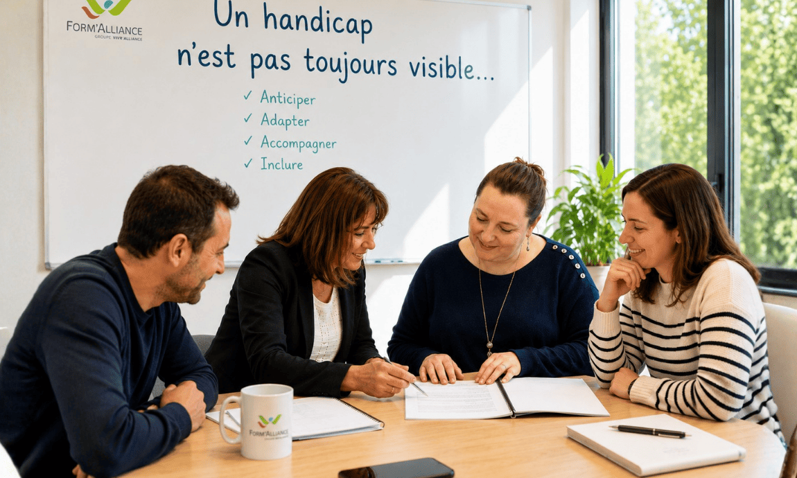 l’inclusion des personnes en situation de handicap en formation