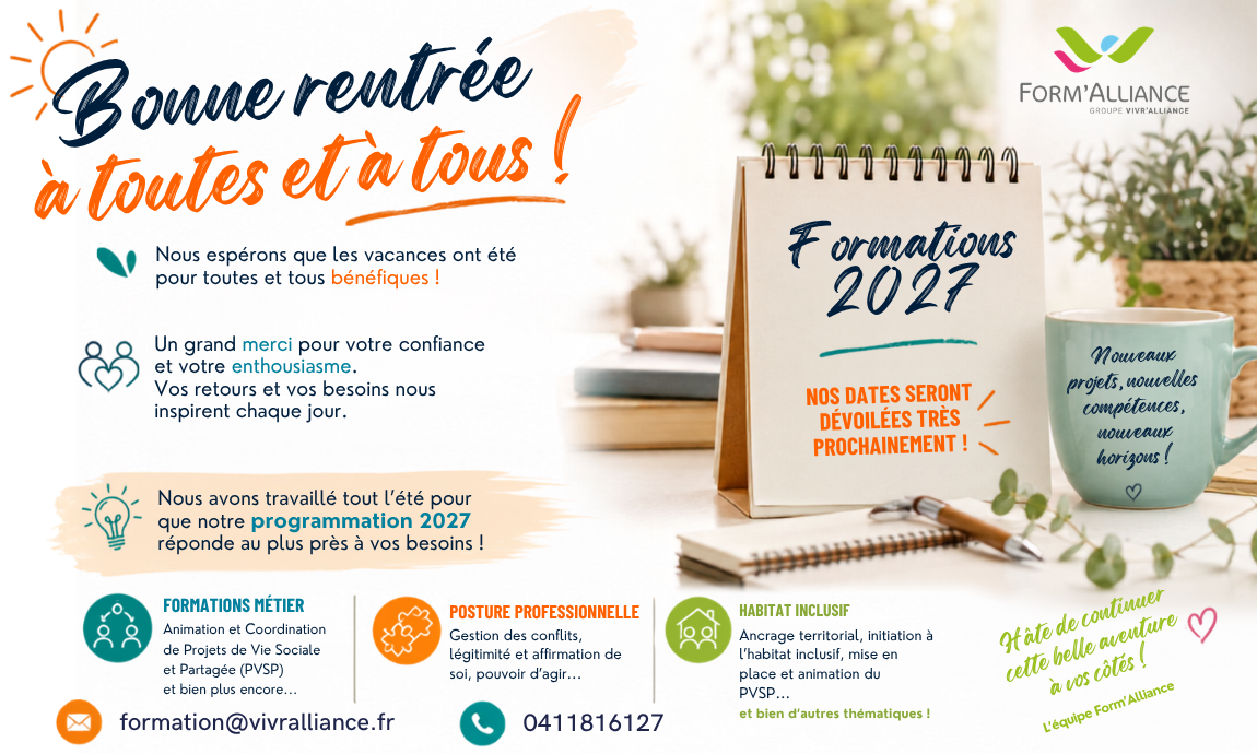 Septembre est là… et avec lui, une nouvelle rentrée !
