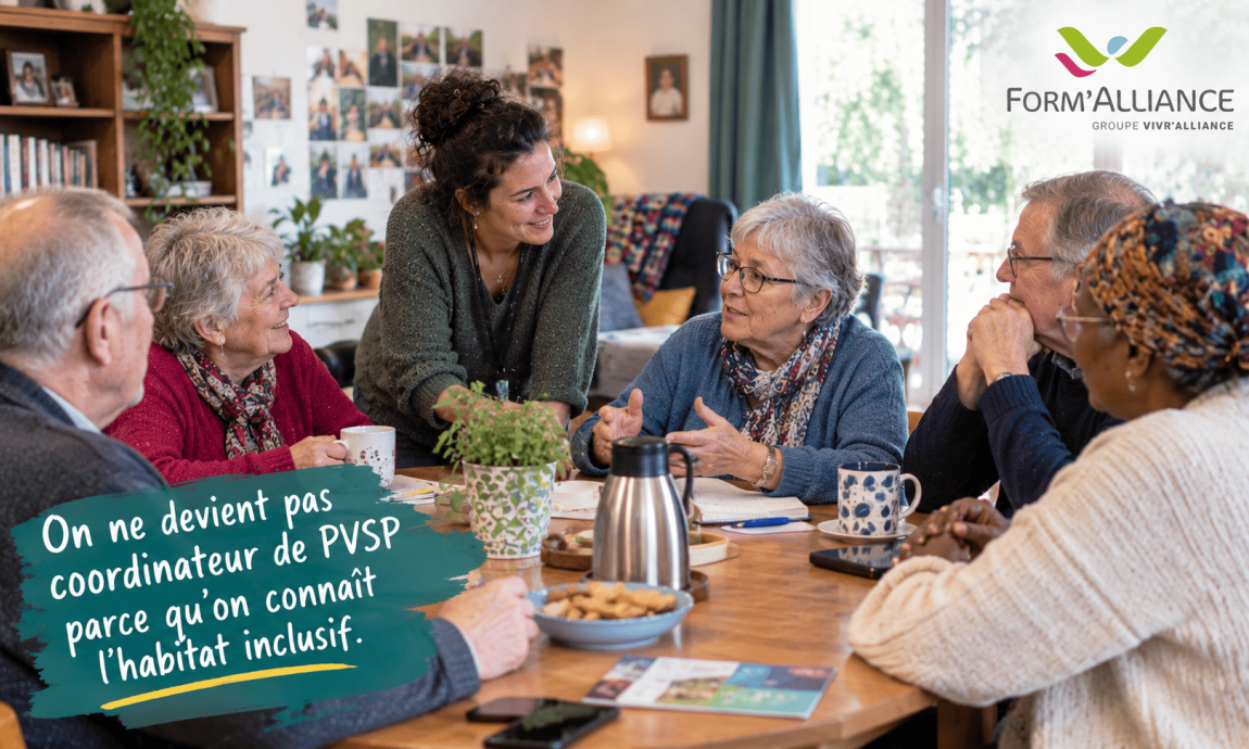 On ne devient pas coordinateur de Projets de Vie Sociale et Partagée parce qu’on connaît l’habitat inclusif.