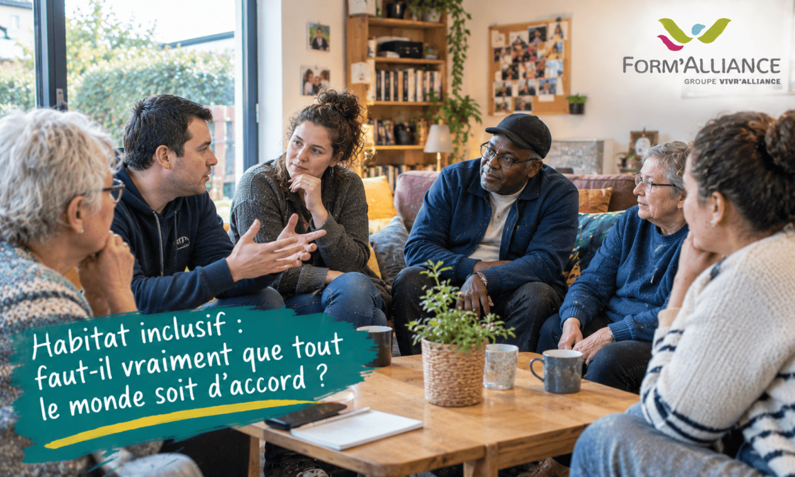 Habitat inclusif : faut-il vraiment que tout le monde soit d’accord ?
