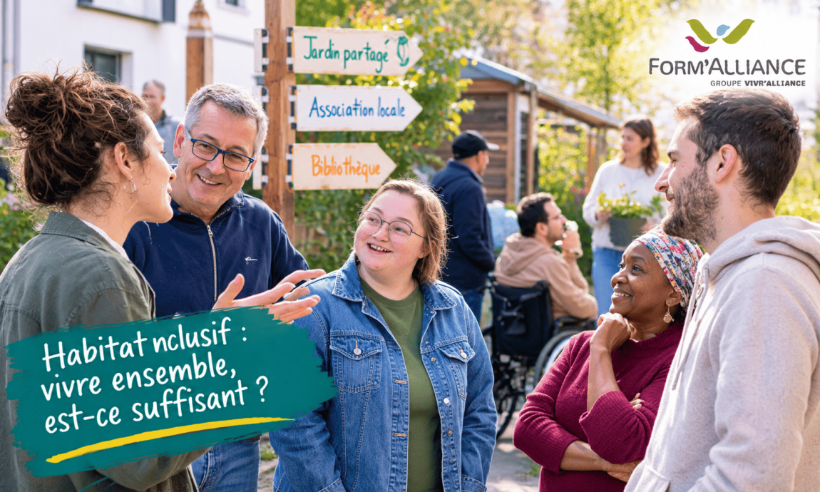 Habitat inclusif : vivre ensemble, est-ce suffisant ?