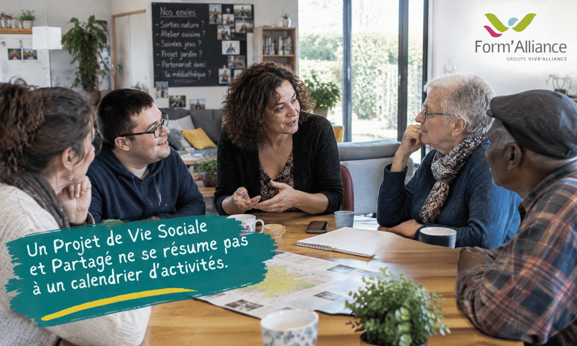 Un Projet de Vie Sociale et Partagé ne se résume pas à un calendrier d’activités.