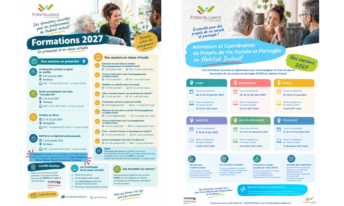 Form’Alliance : notre programmation de formations 2027 est ouverte !
