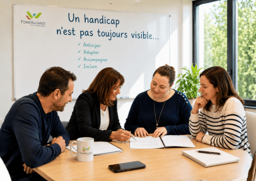 l’inclusion des personnes en situation de handicap en formation
