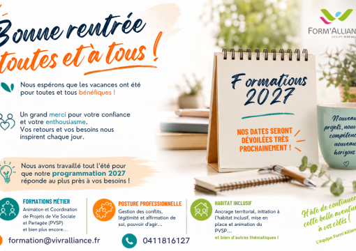 Septembre est là… et avec lui, une nouvelle rentrée !