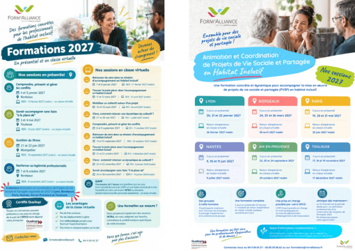 Form’Alliance : notre programmation de formations 2027 est ouverte !